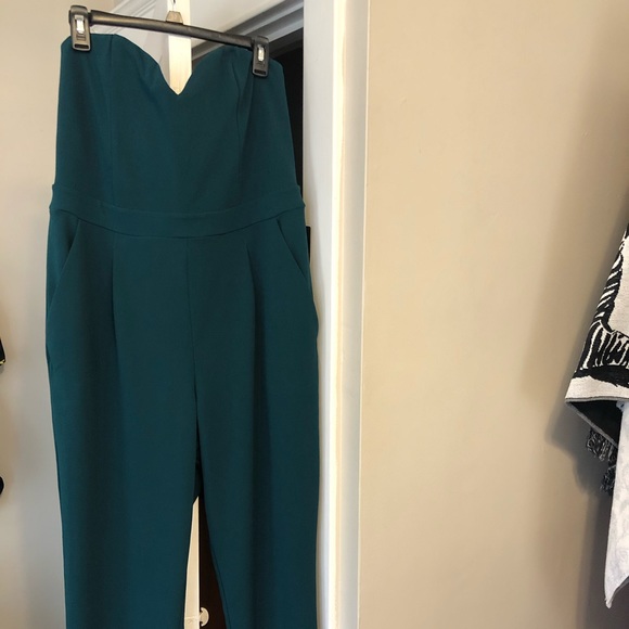 Emerald Green Romper - Picture 4 of 4